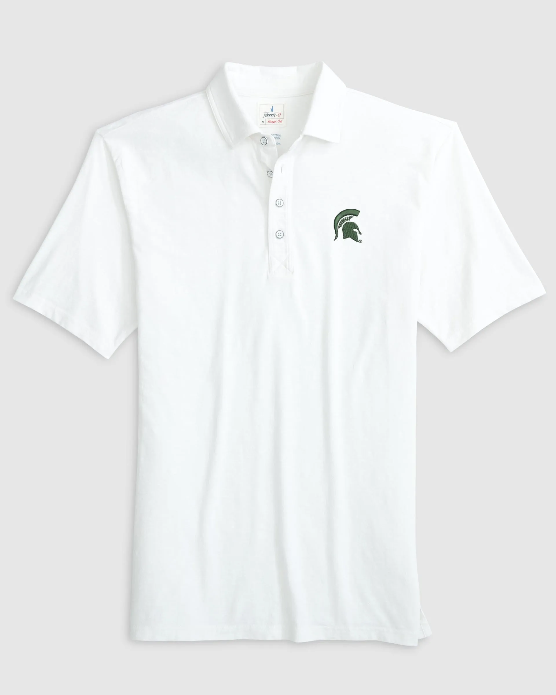 Michigan State Coastal Wash Original Polo sold by Johnnie-O