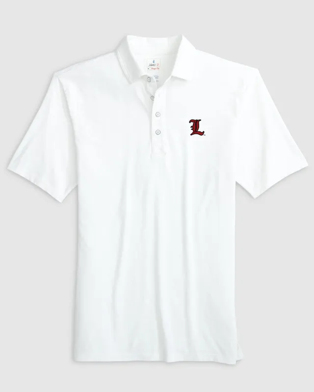 Louisville Coastal Wash Original Polo- L Logo sold by Johnnie-O