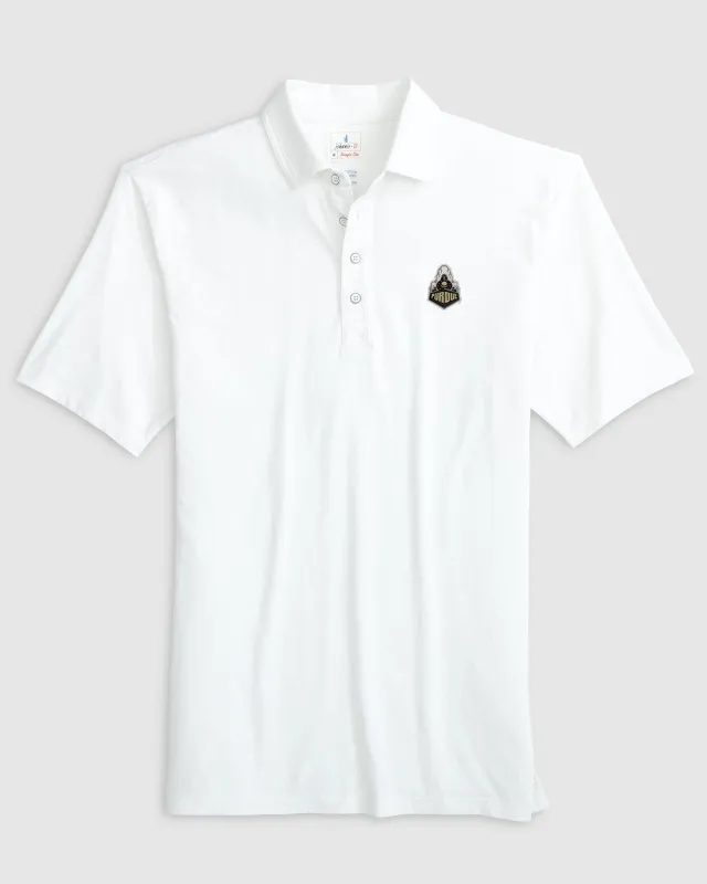Purdue Coastal Wash Original Polo - Boilermaker Logo sold by Johnnie-O
