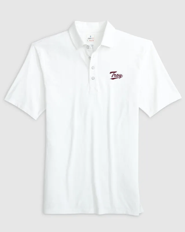 Troy Coastal Wash Original Polo - Script Logo made by Johnnie-O