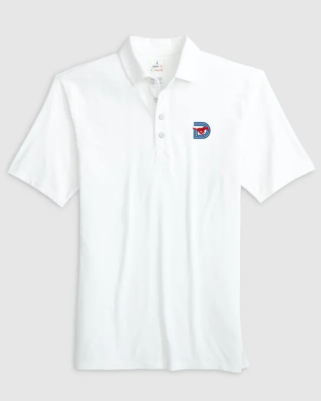 Southern Methodist Coastal Wash Original Polo - Triple D Logo sold by Johnnie-O
