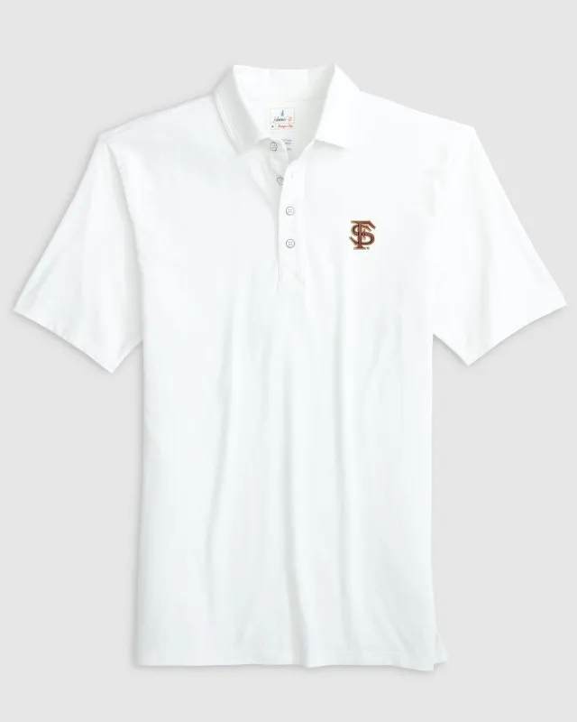 Florida State Coastal Wash Original Polo - Baseball Logo made by Johnnie-O