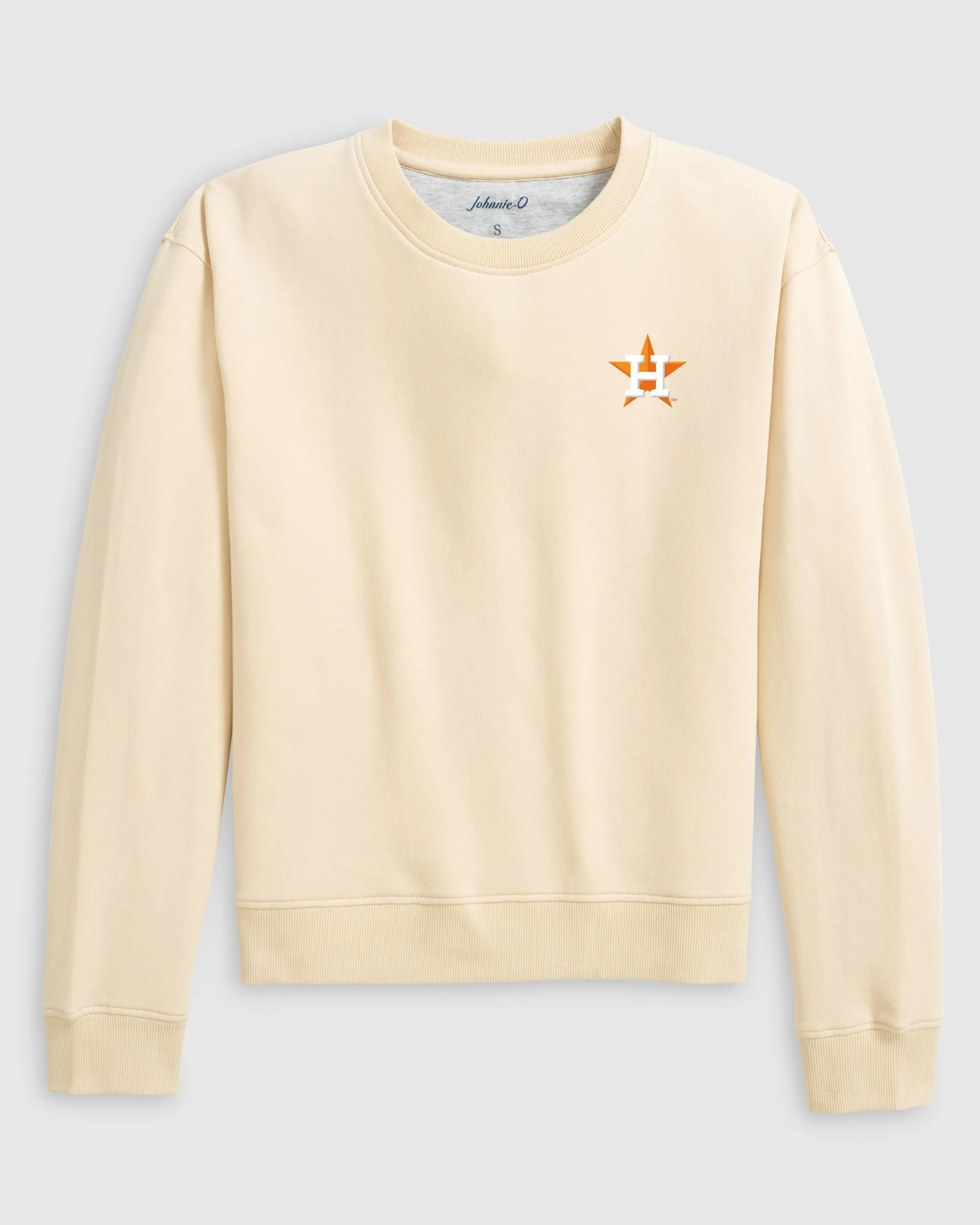 Women's Houston Astros Penny Crewneck Sweatshirt sold by Johnnie-O product image thumbnail 3