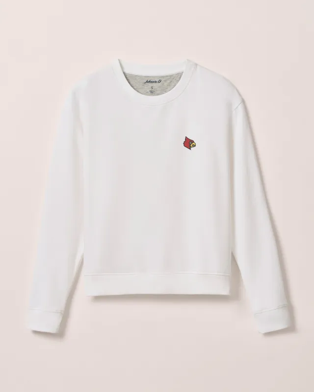 Women's Louisville Penny Crewneck Sweatshirt sold by Johnnie-O