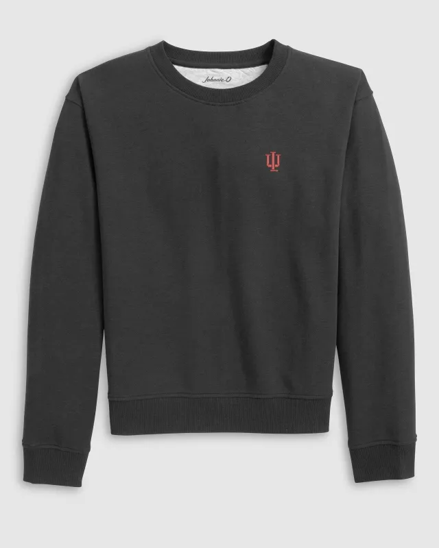 Women's Indiana Penny Crewneck Sweatshirt sold by Johnnie-O