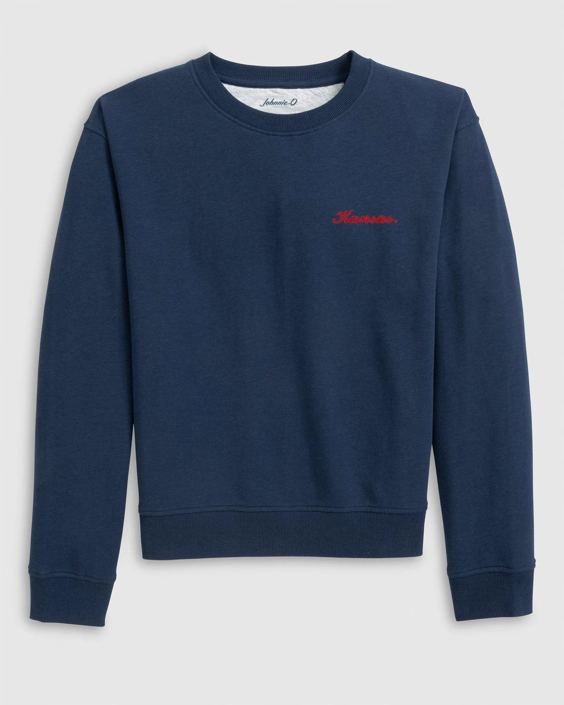Women's Kansas Penny Crewneck Sweatshirt - Script Logo sold by Johnnie-O product image thumbnail 5