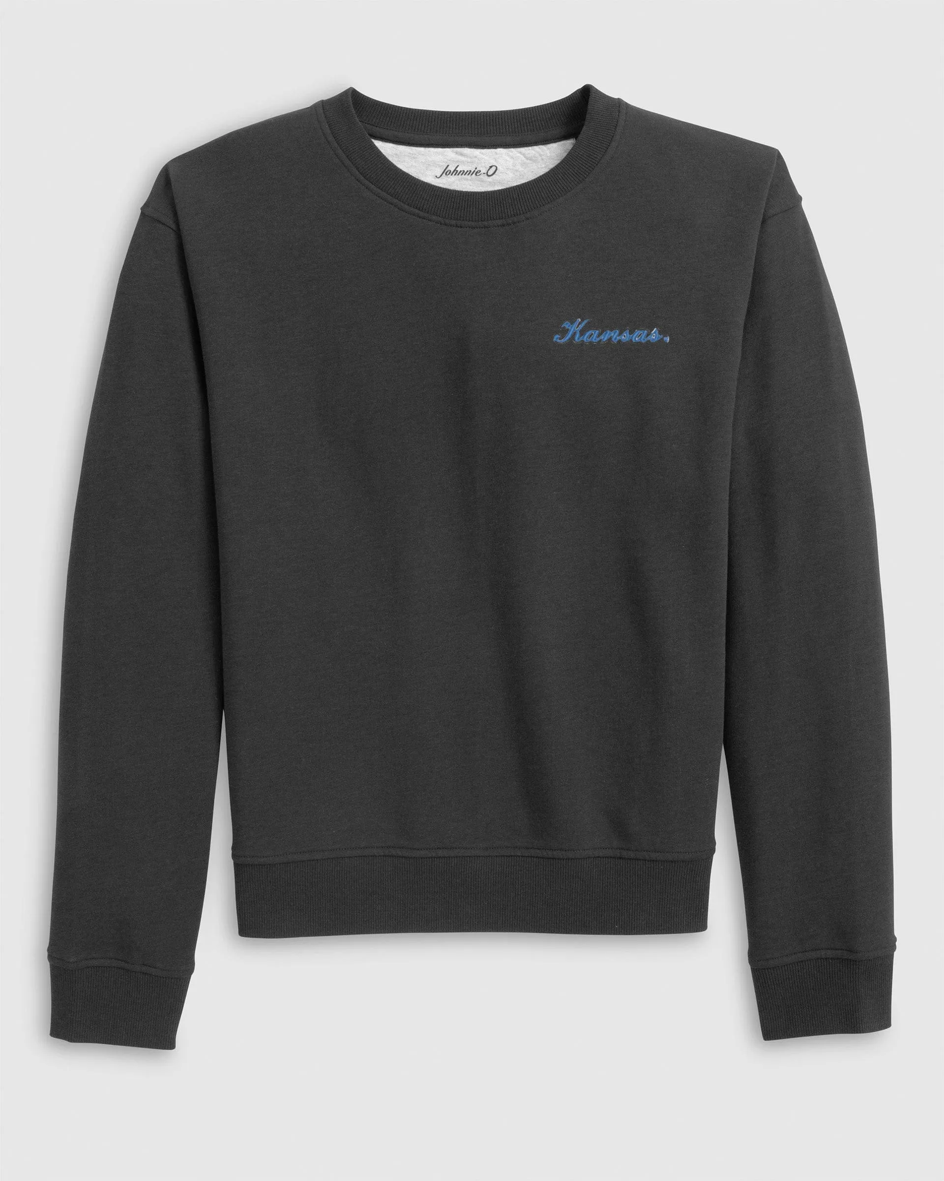 Women's Kansas Penny Crewneck Sweatshirt - Script Logo sold by Johnnie-O