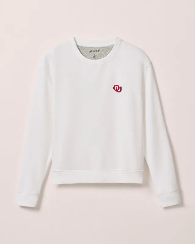 Women's Oklahoma Penny Crewneck Sweatshirt - Vault Logo sold by Johnnie-O