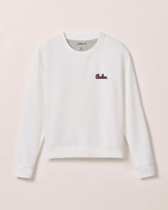 Women's South Carolina Penny Crewneck Sweatshirt - Script Logo sold by Johnnie-O