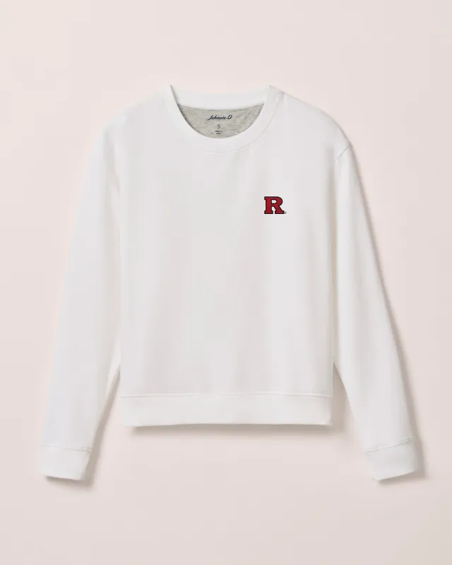 Women's Rutgers Penny Crewneck Sweatshirt sold by Johnnie-O