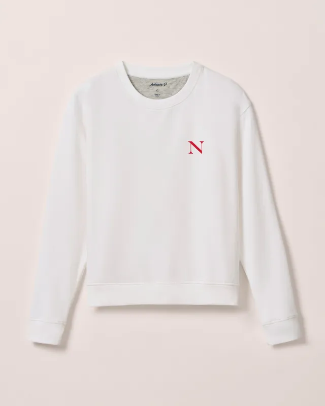 Women's North Eastern Penny Crewneck Sweatshirt sold by Johnnie-O