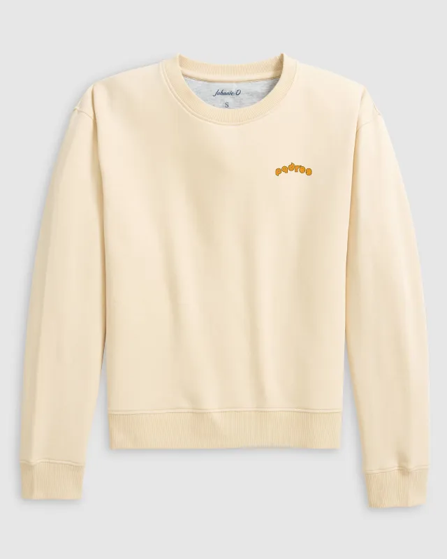 Women's San Diego Padres Penny Crewneck Sweatshirt - Cooperstown Logo sold by Johnnie-O