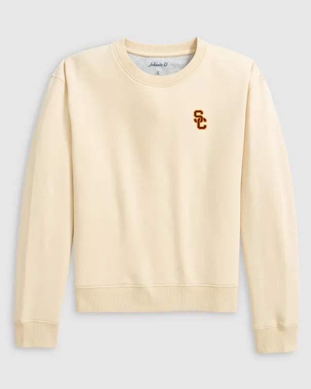 Women's Southern California Penny Crewneck Sweatshirt sold by Johnnie-O