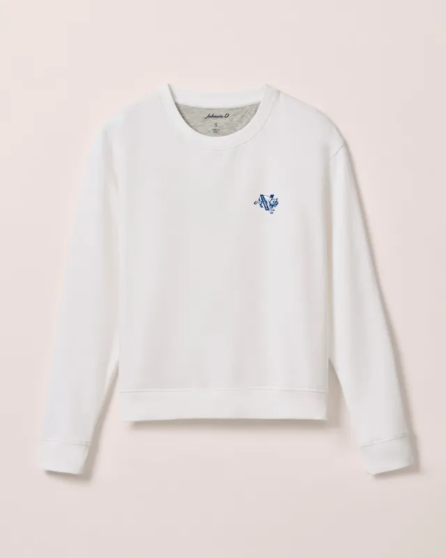 Women's Villanova Penny Crewneck Sweatshirt - Vault Logo sold by Johnnie-O