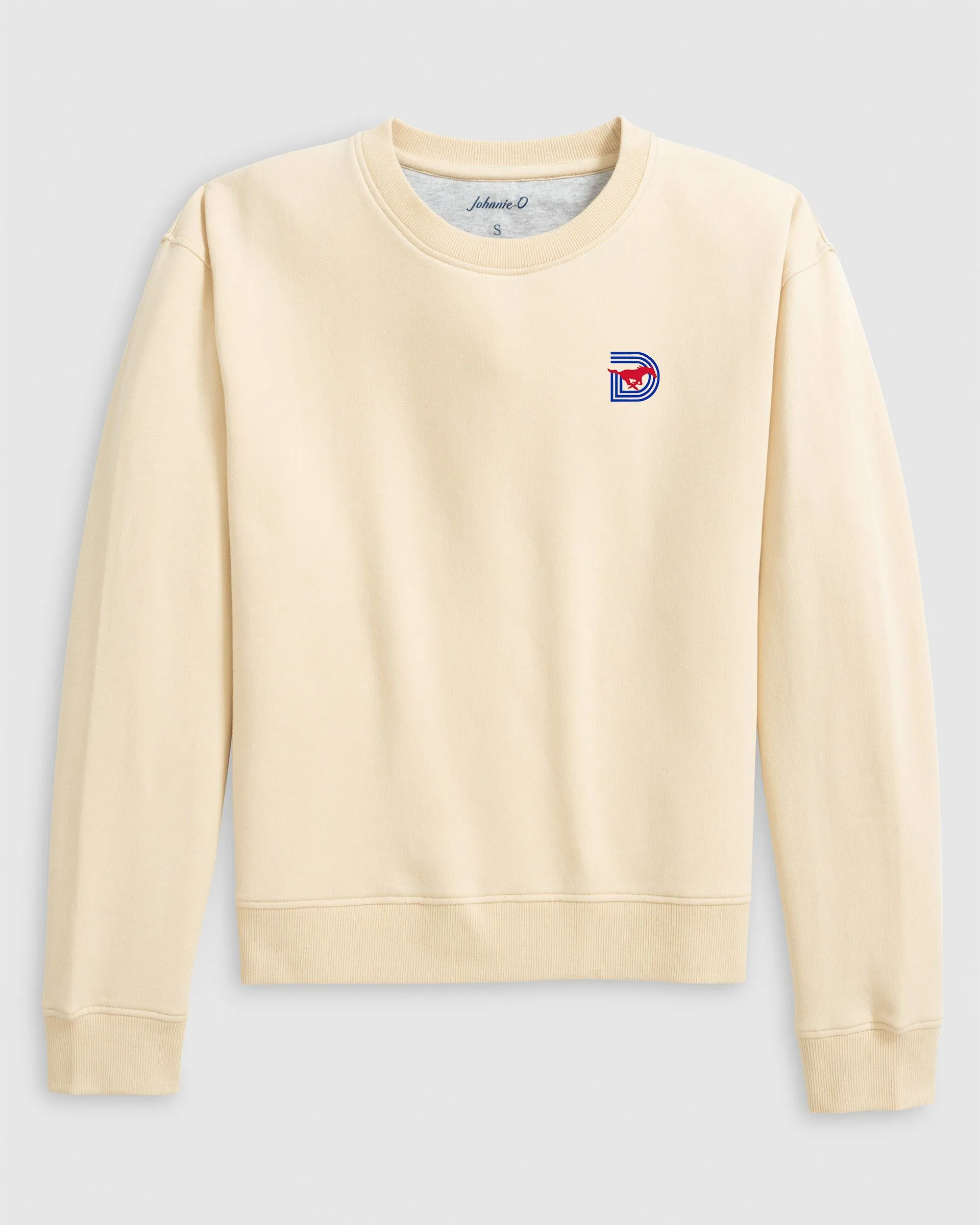 Women's Southern Methodist Penny Crewneck Sweatshirt - Triple D Logo sold by Johnnie-O product image thumbnail 3