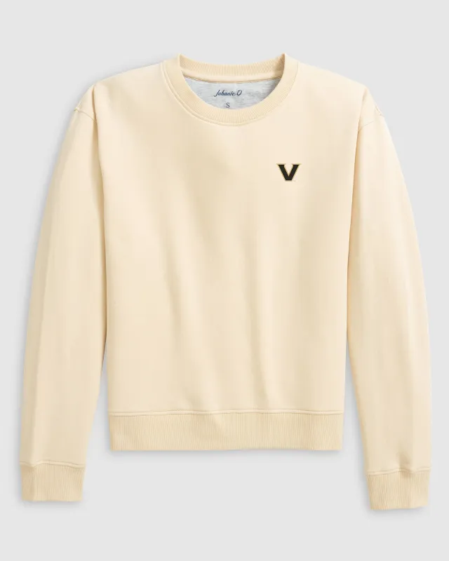 Women's Vanderbilt Penny Crewneck Sweatshirt sold by Johnnie-O