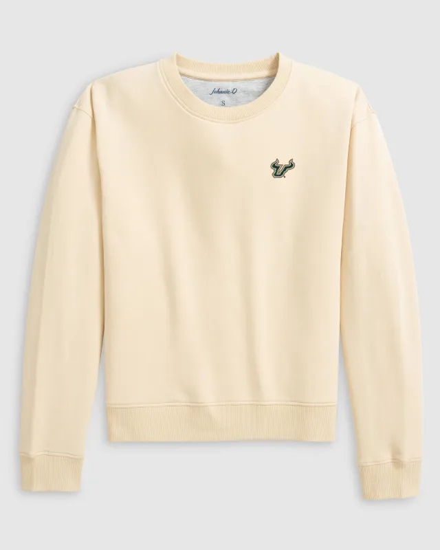 Women's South Florida Penny Crewneck Sweatshirt sold by Johnnie-O