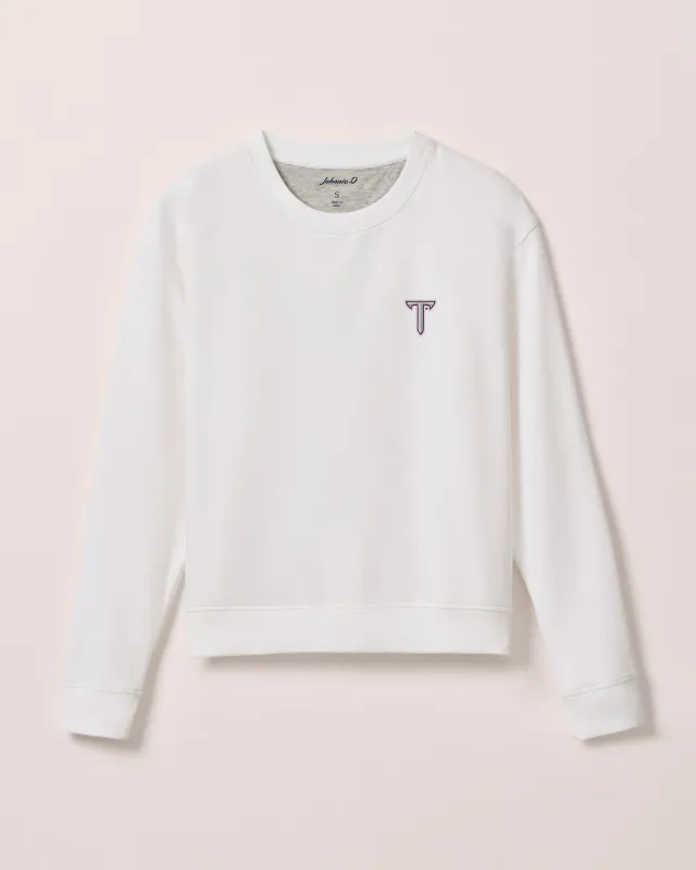 Women's Troy Penny Crewneck Sweatshirt sold by Johnnie-O