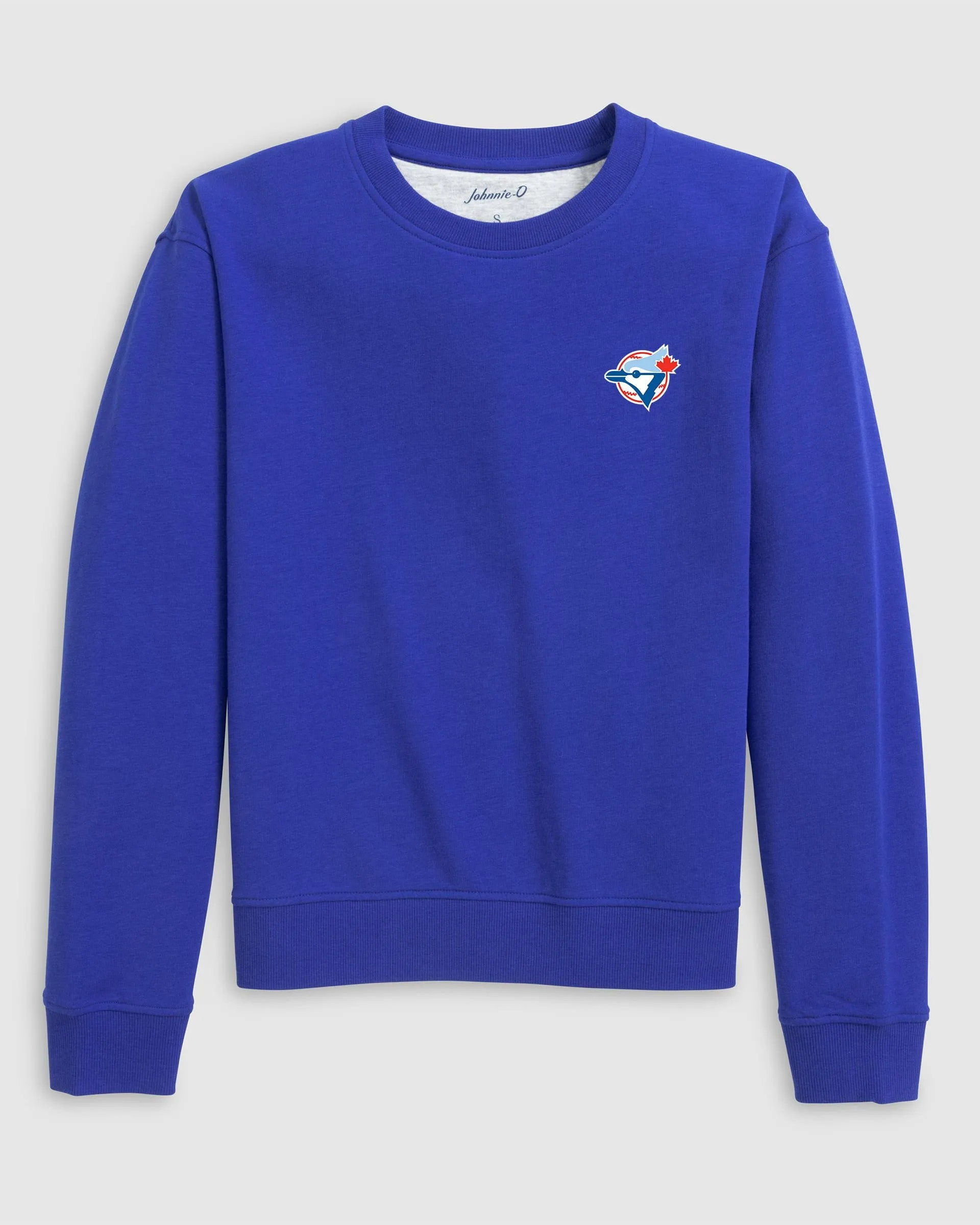 Women's Toronto Blue Jays Penny Crewneck Sweatshirt - Cooperstown Logo sold by Johnnie-O product image thumbnail 4