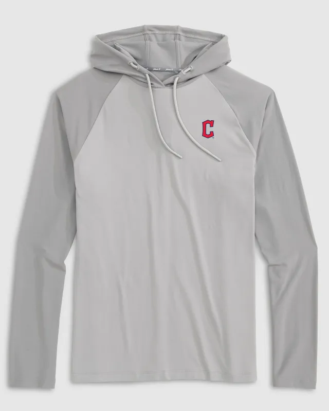 Cleveland Guardians Penns Performance Hoodie sold by Johnnie-O
