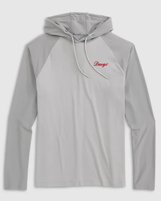 Georgia Penns Performance Hoodie - Script Logo sold by Johnnie-O