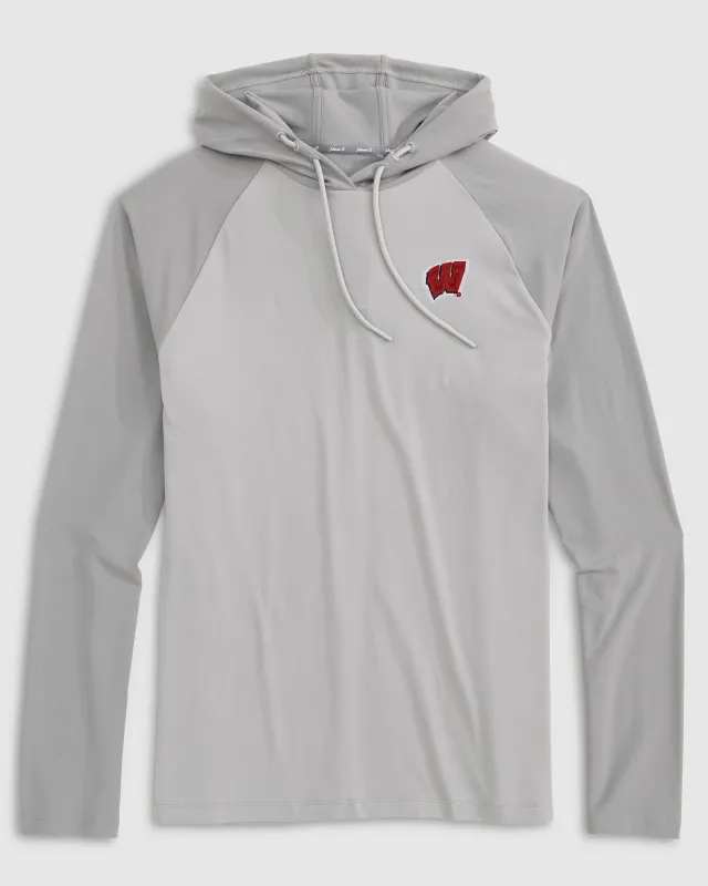 Wisconsin Penns Performance Hoodie made by Johnnie-O