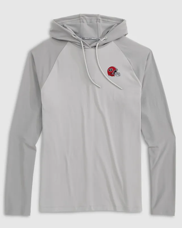 Georgia Penns Performance Hoodie - Helmet Logo sold by Johnnie-O