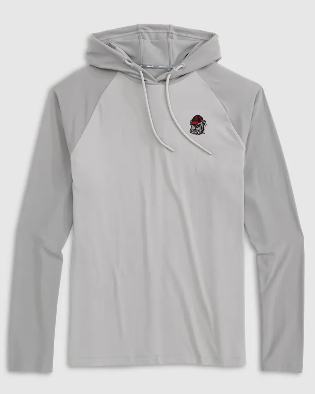 Georgia Penns Performance Hoodie - Bulldog Head Logo sold by Johnnie-O