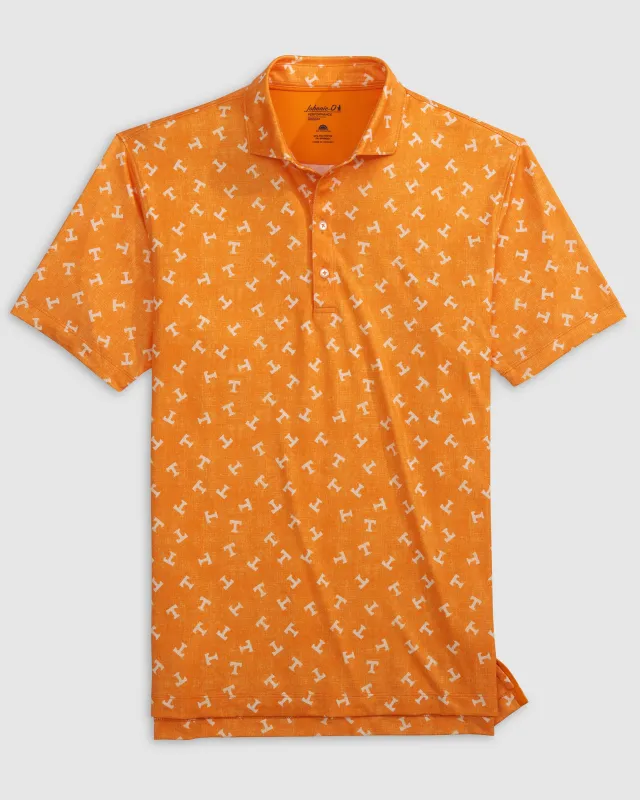 Tennessee Exeter Printed Jersey Performance Polo sold by Johnnie-O