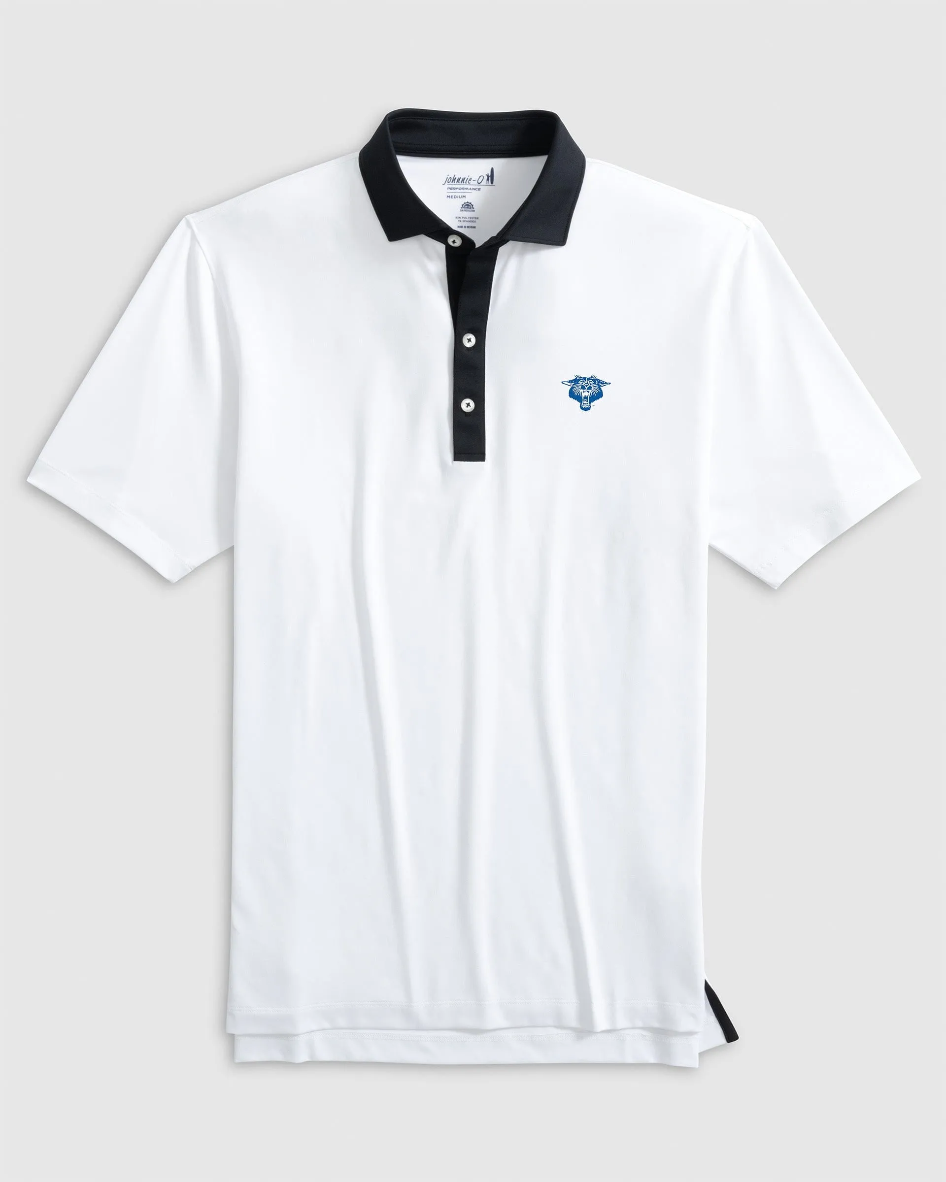 Kentucky Ramos Performance Jersey Polo - Vintage Logo sold by Johnnie-O