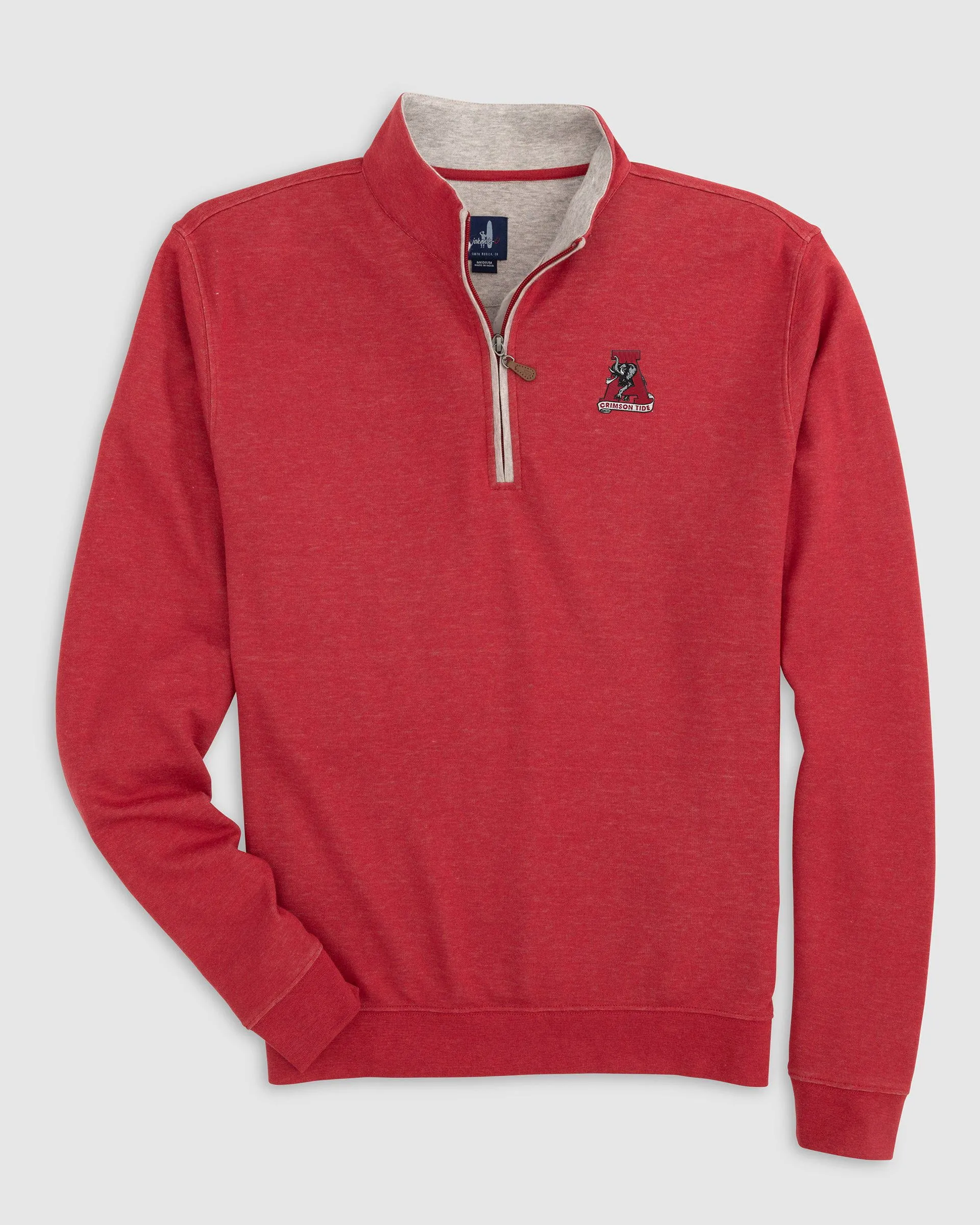 Alabama Sully 1/4 Zip - Vault Logo sold by Johnnie-O