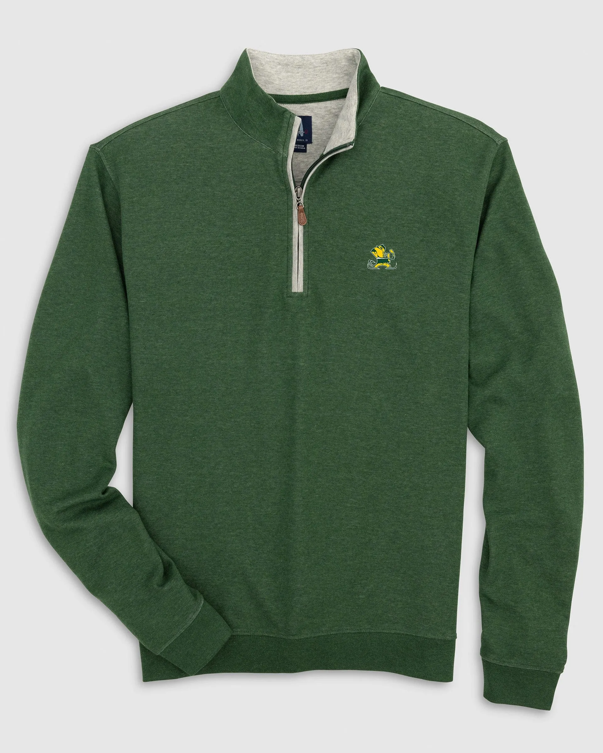 Notre Dame Sully 1/4 Zip - Vintage Logo sold by Johnnie-O