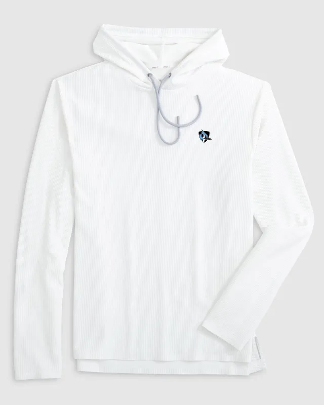 Johns Hopkins Hoppin Performance Hoodie - Athletic Logo sold by Johnnie-O