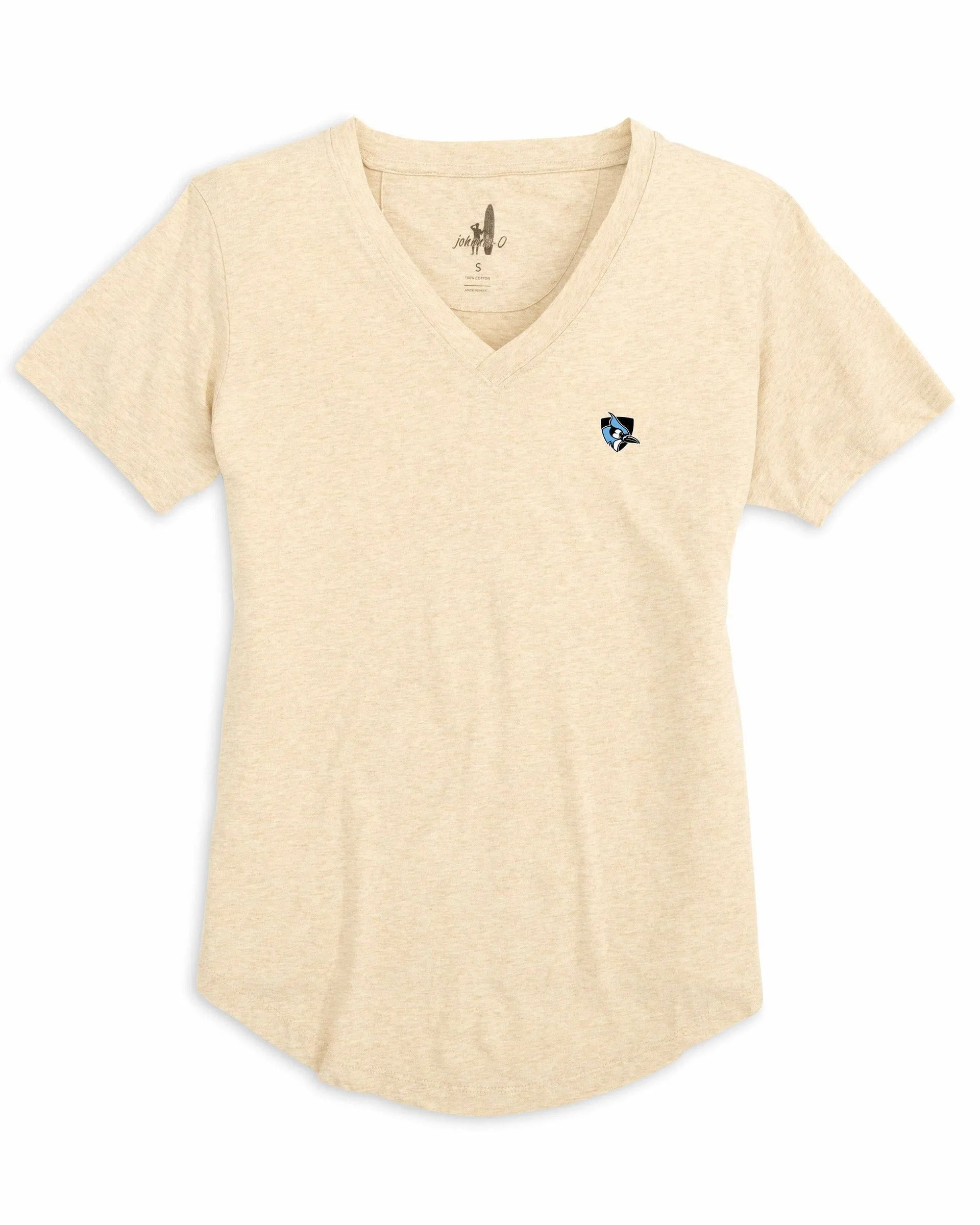 Johns Hopkins V-Neck T-Shirt- Athletic Logo sold by Johnnie-O product image thumbnail 2