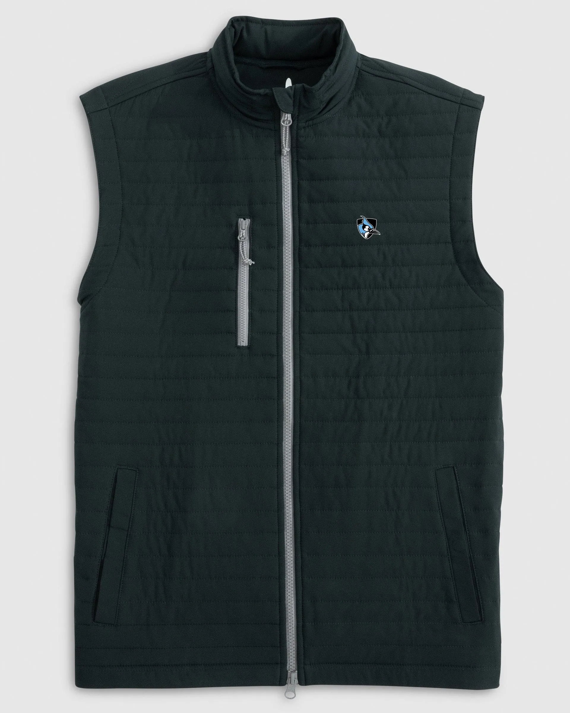 Johns Hopkins Crosswind Quilted Performance Vest - Athletic Logo sold by Johnnie-O product image thumbnail 4