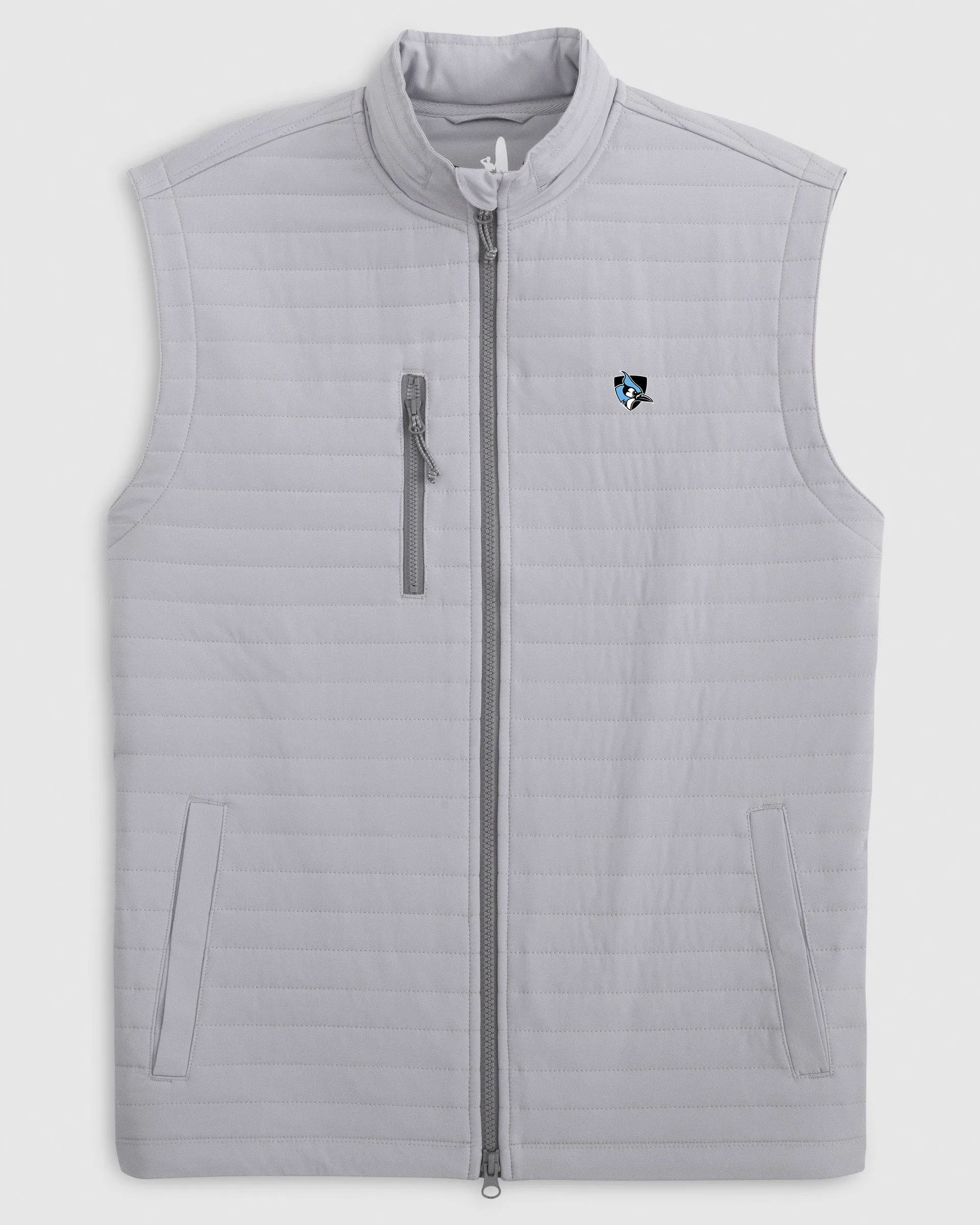 Johns Hopkins Crosswind Quilted Performance Vest - Athletic Logo sold by Johnnie-O product image thumbnail 3
