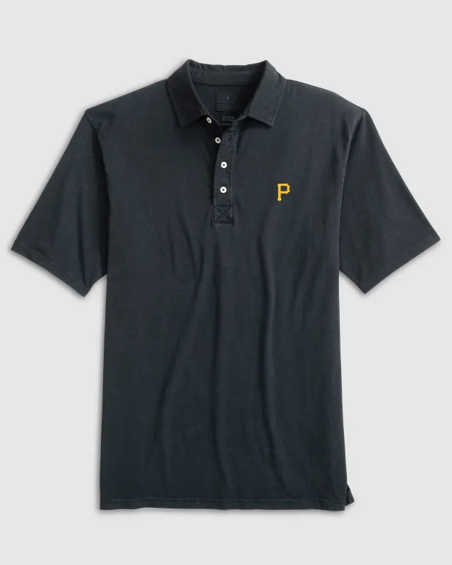 Pittsburgh Pirates Coastal Wash Original Polo made by Johnnie-O