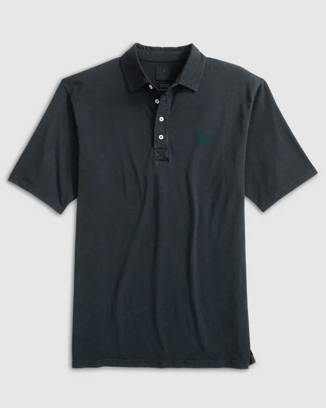 Oakland Athletics Coastal Wash Original Polo made by Johnnie-O