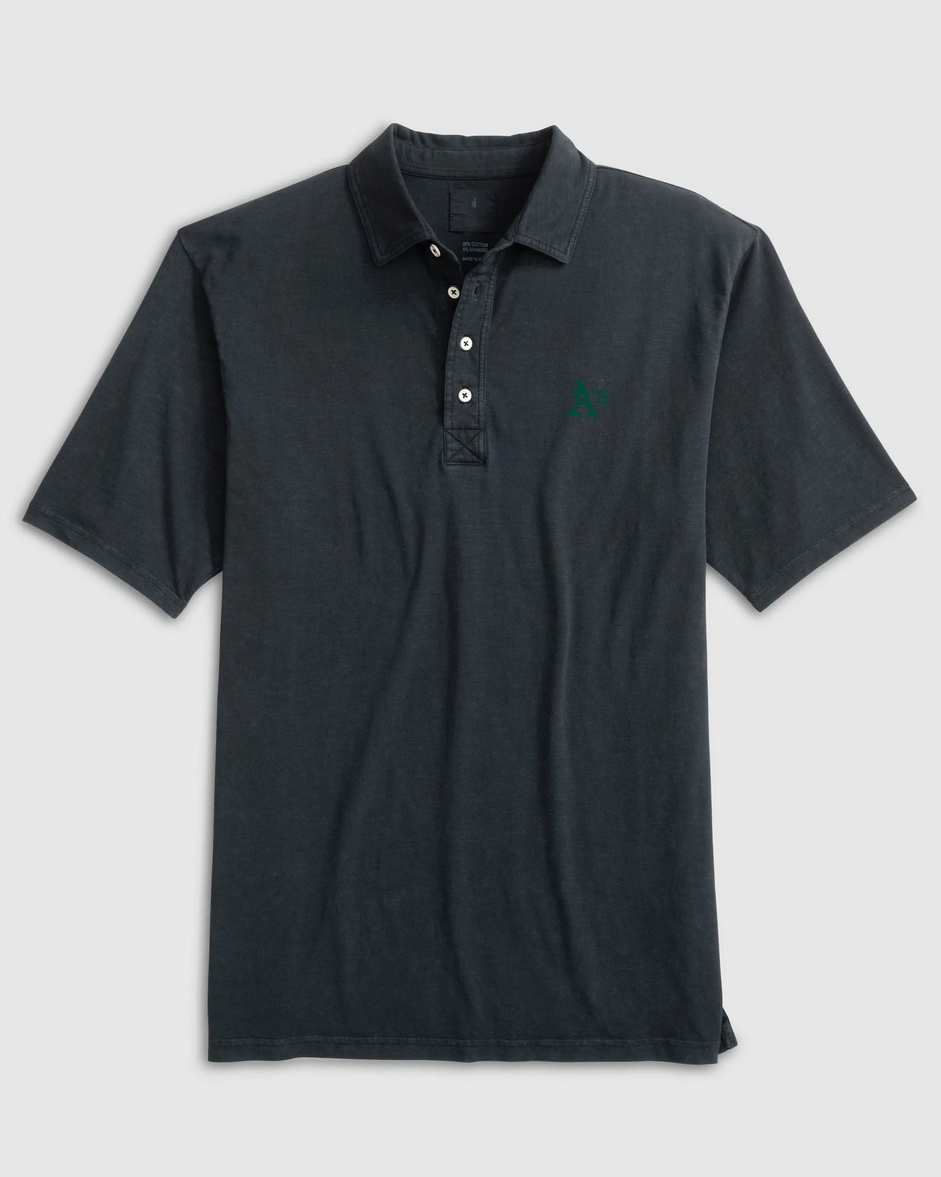 Oakland Athletics Coastal Wash Original Polo sold by Johnnie-O