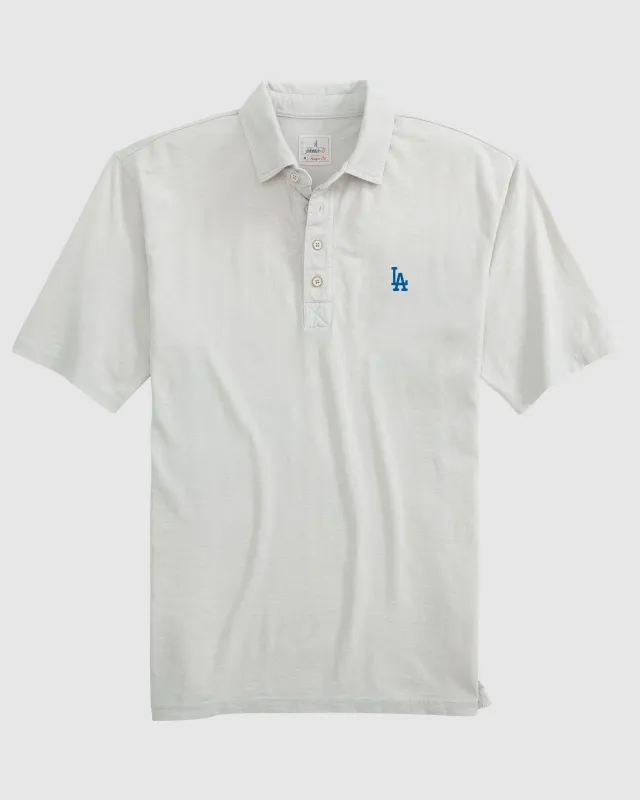 Los Angeles Dodgers Coastal Wash Original Polo made by Johnnie-O