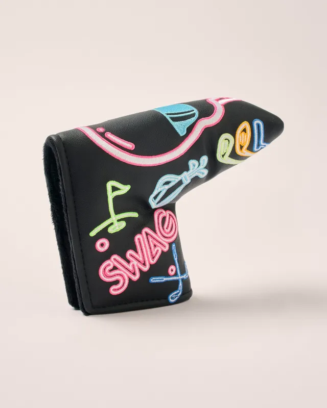 SWAG Golf x Johnnie-O Blade Cover - Neon Nights sold by Johnnie-O