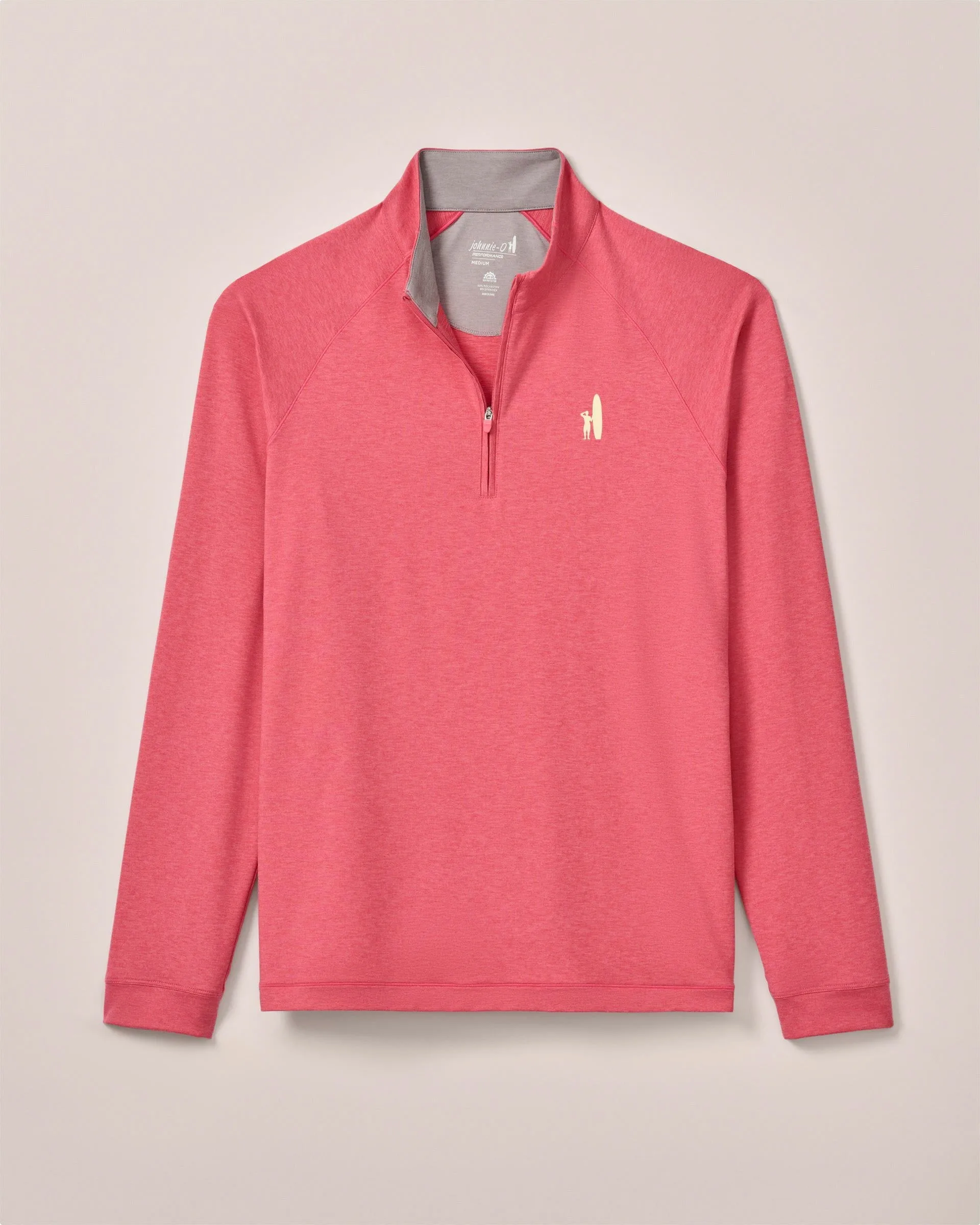 Custom Surfer Logo Freeborne Performance 1/4 Zip Pullover sold by Johnnie-O