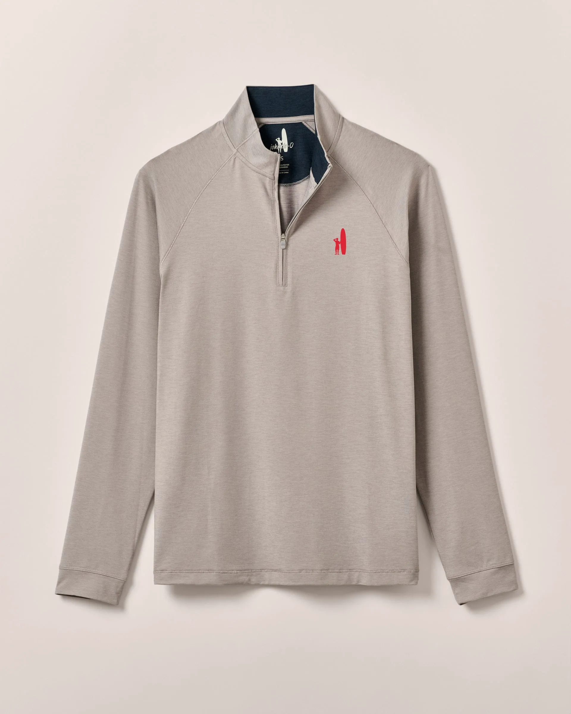 Custom Surfer Logo Freeborne Performance 1/4 Zip Pullover sold by Johnnie-O product image thumbnail 5