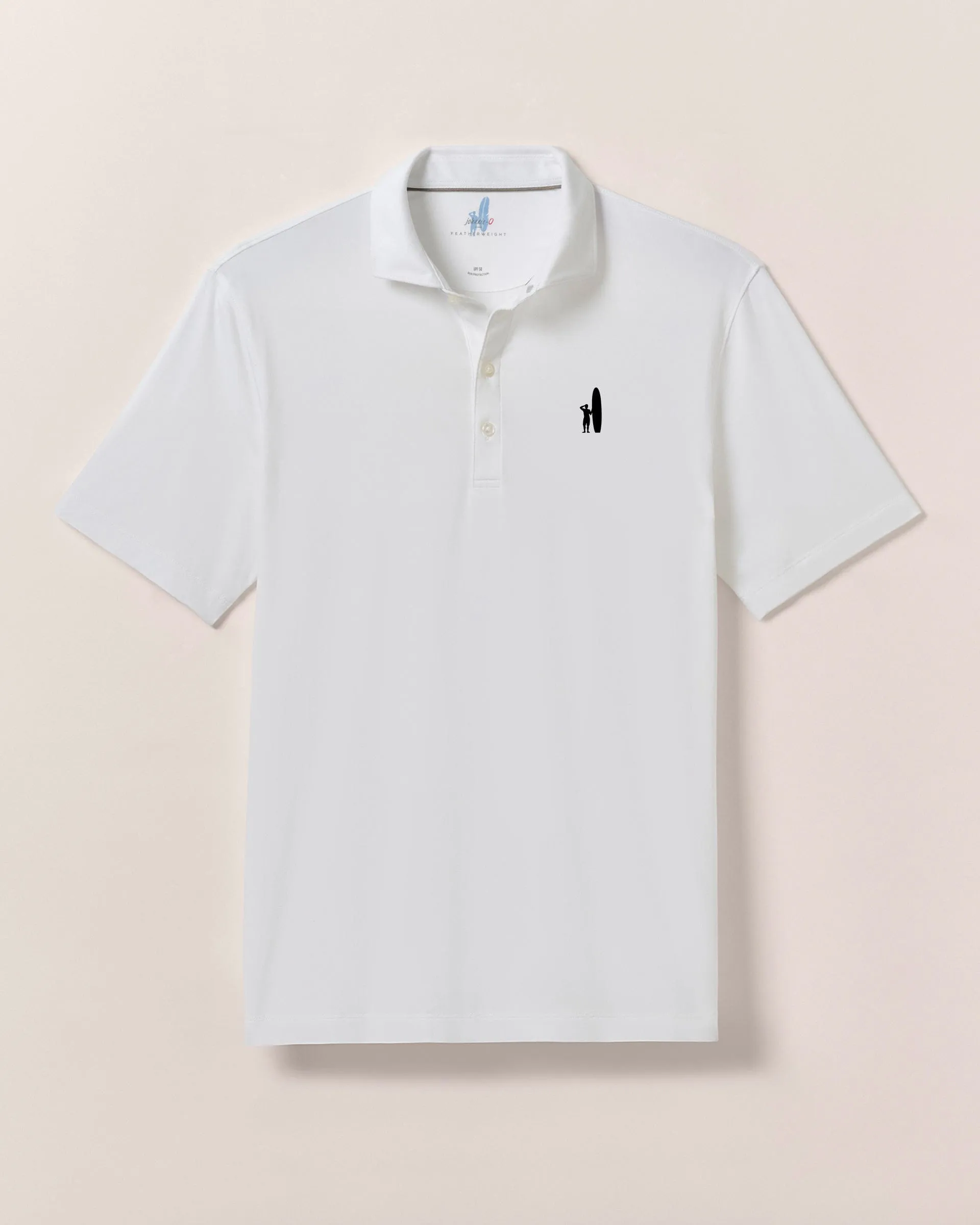 Custom Surfer Logo Huronn Featherweight Performance Polo sold by Johnnie-O product image thumbnail 4