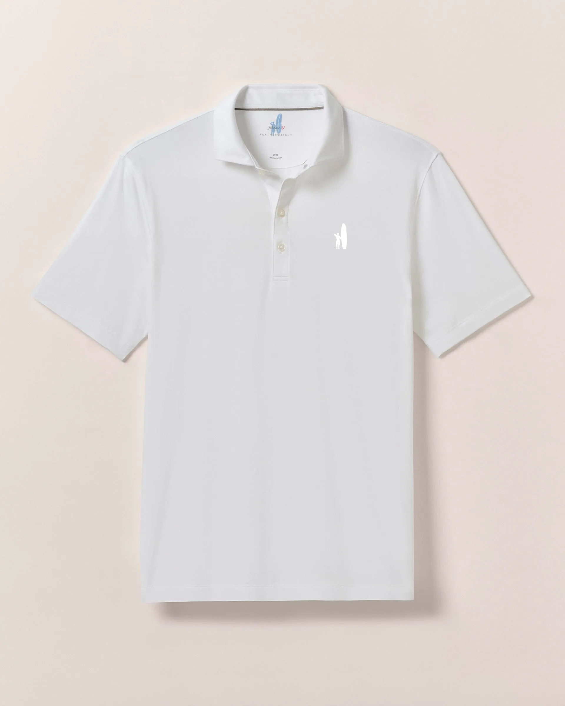 Custom Surfer Logo Huronn Featherweight Performance Polo sold by Johnnie-O product image thumbnail 2