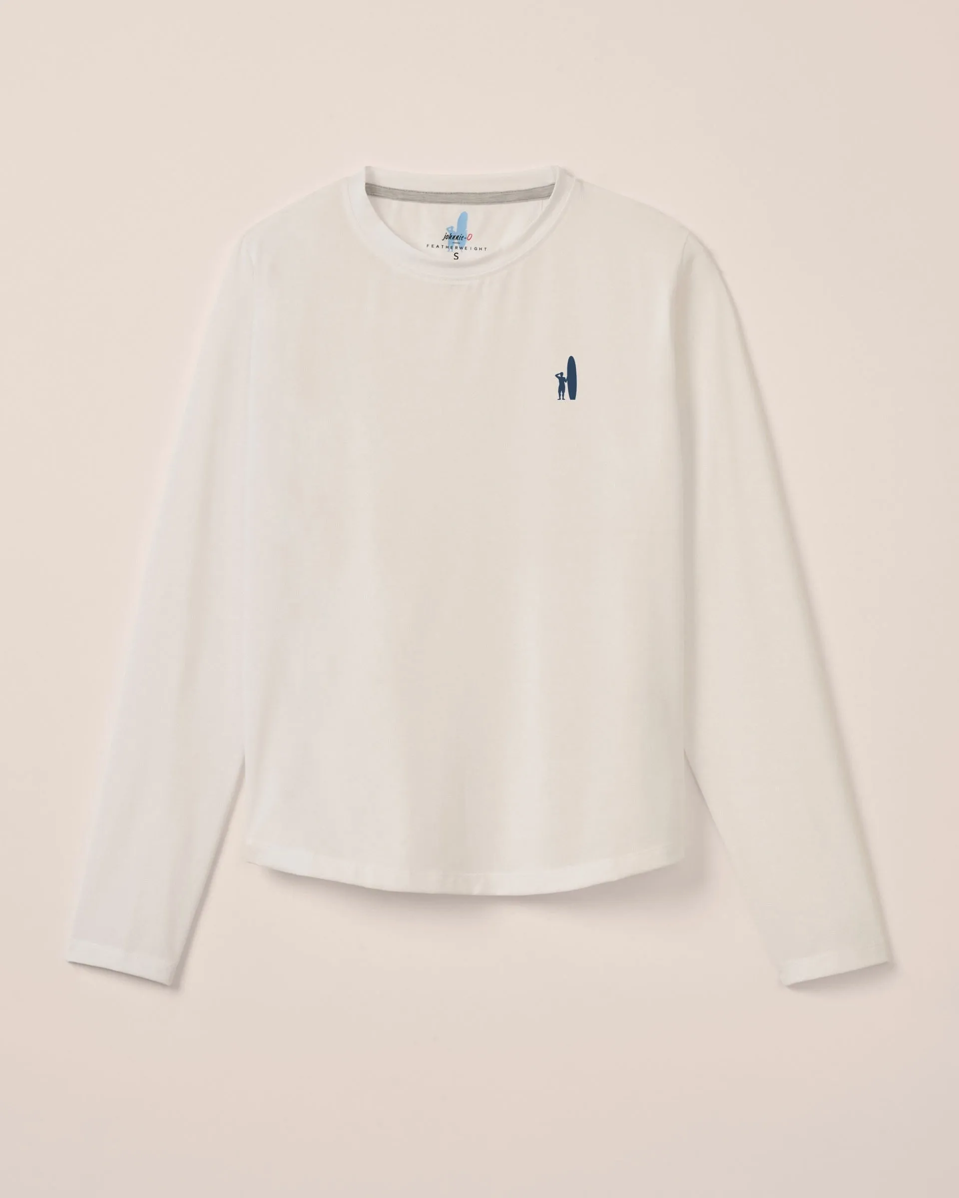 Women's Custom Surfer Logo Course Performance Long Sleeve T-Shirt sold by Johnnie-O product image thumbnail 4