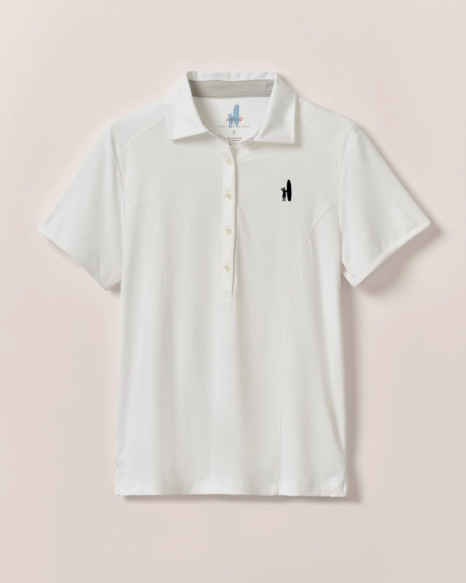 Women's Custom Surfer Logo Angela Performance Jersey Polo sold by Johnnie-O product image thumbnail 2
