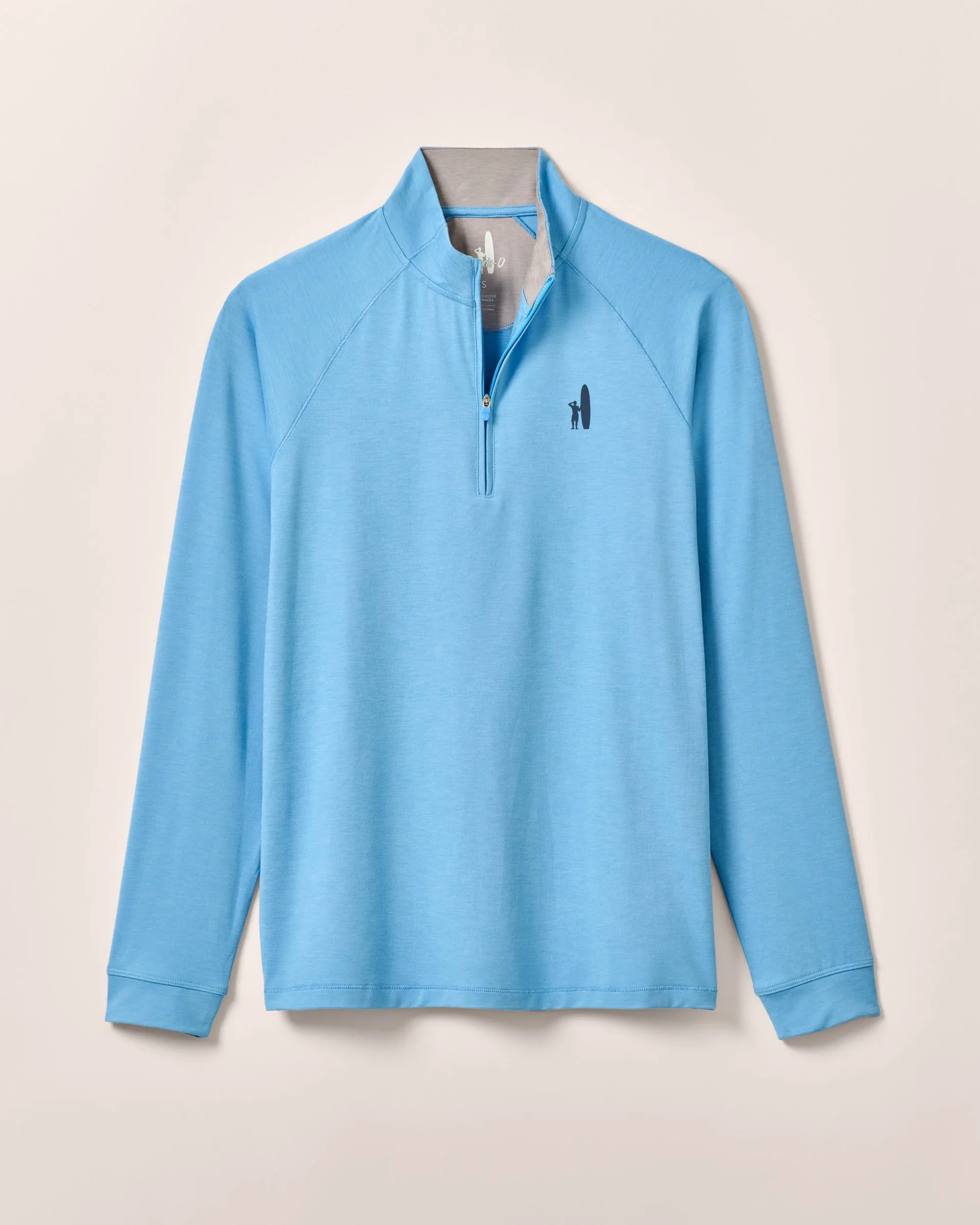 Custom Surfer Logo Freeborne Performance 1/4 Zip Pullover sold by Johnnie-O product image thumbnail 2