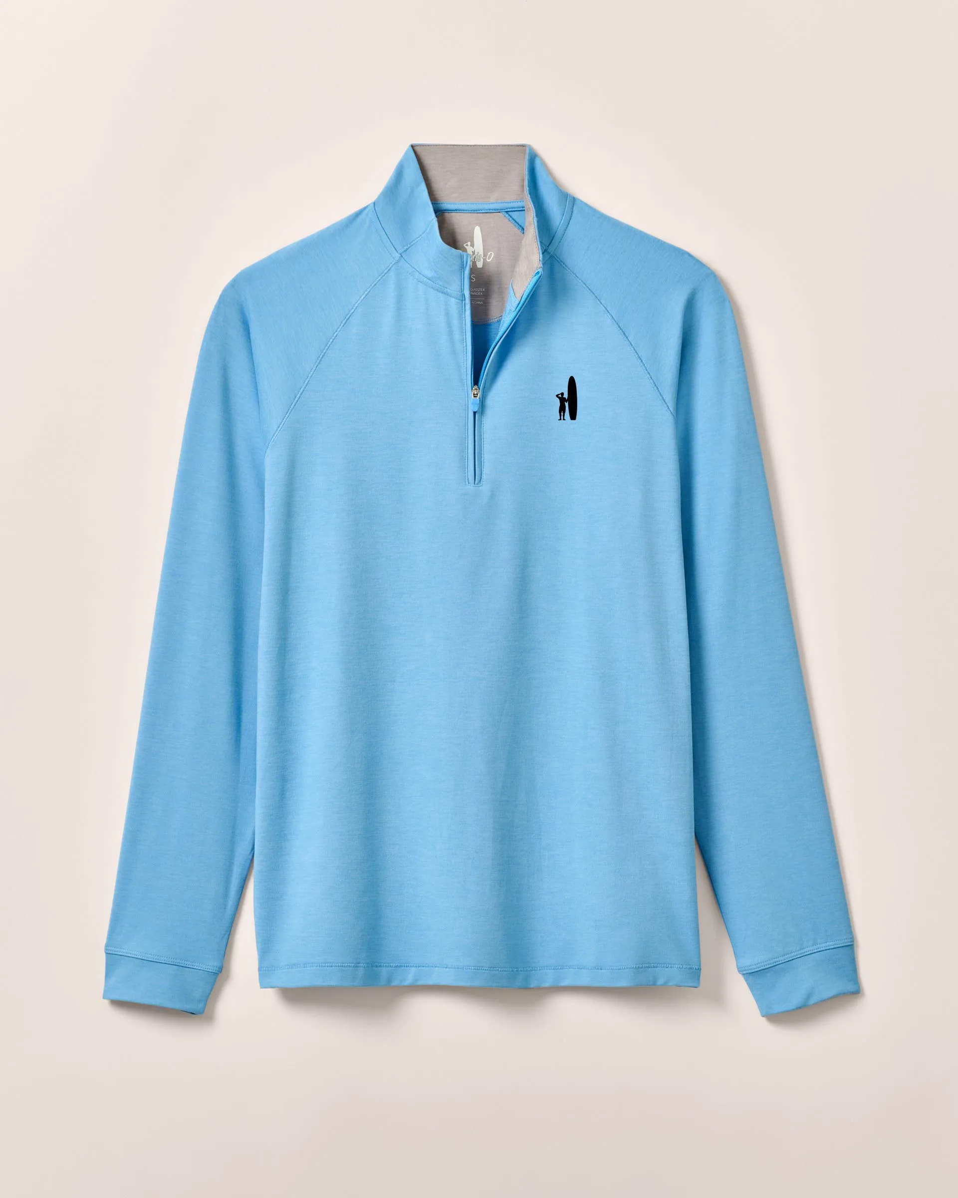 Custom Surfer Logo Freeborne Performance 1/4 Zip Pullover sold by Johnnie-O product image thumbnail 3
