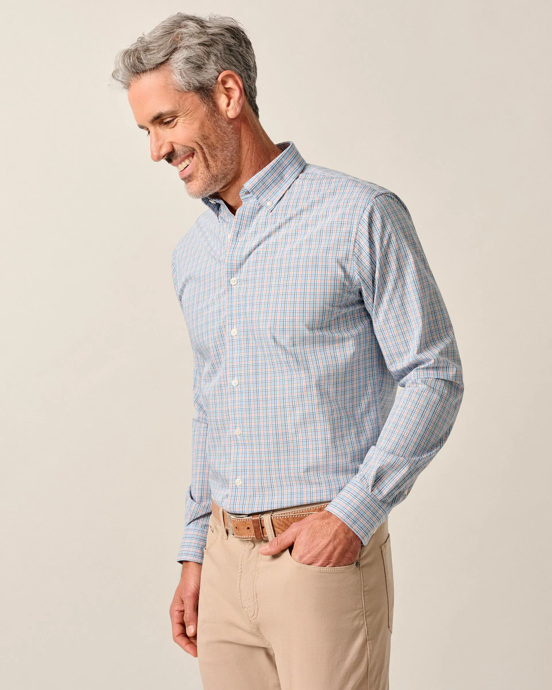 Everyday Performance Button Down Shirt - Cayden sold by Johnnie-O product image thumbnail 5